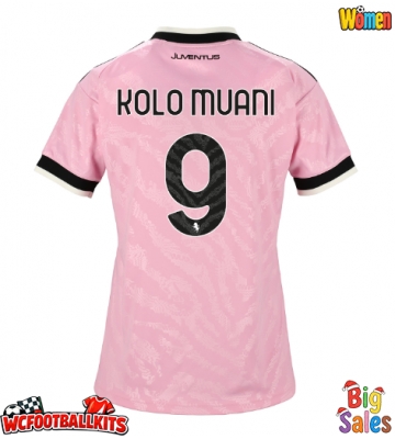 Juventus Randal Kolo Muani #9 Replica Away Stadium Shirt for Women 2026-27 Short Sleeve